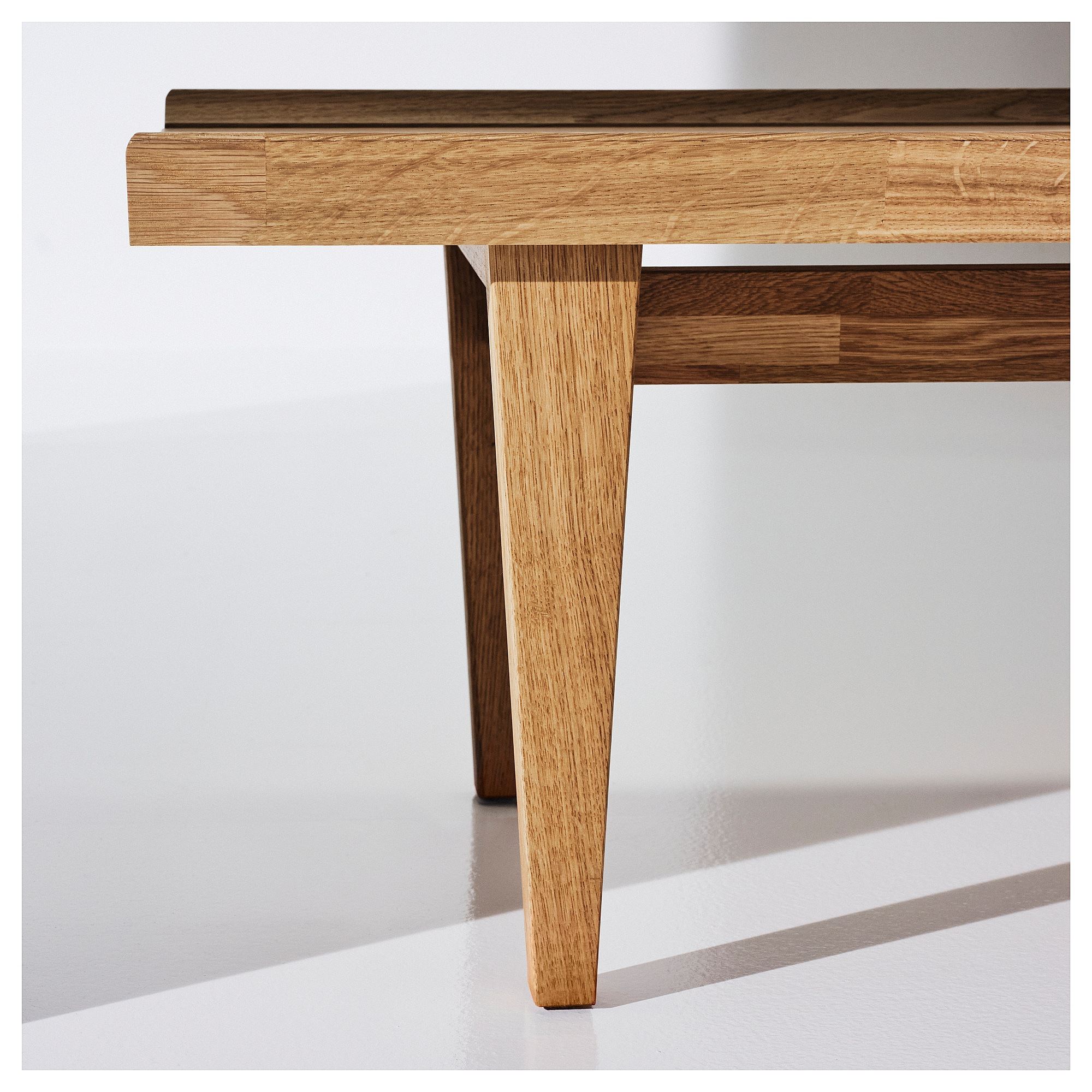 картинка Кофейный столик GUTTANE IKEA, 116x39 см, дуб от магазина Одежда+