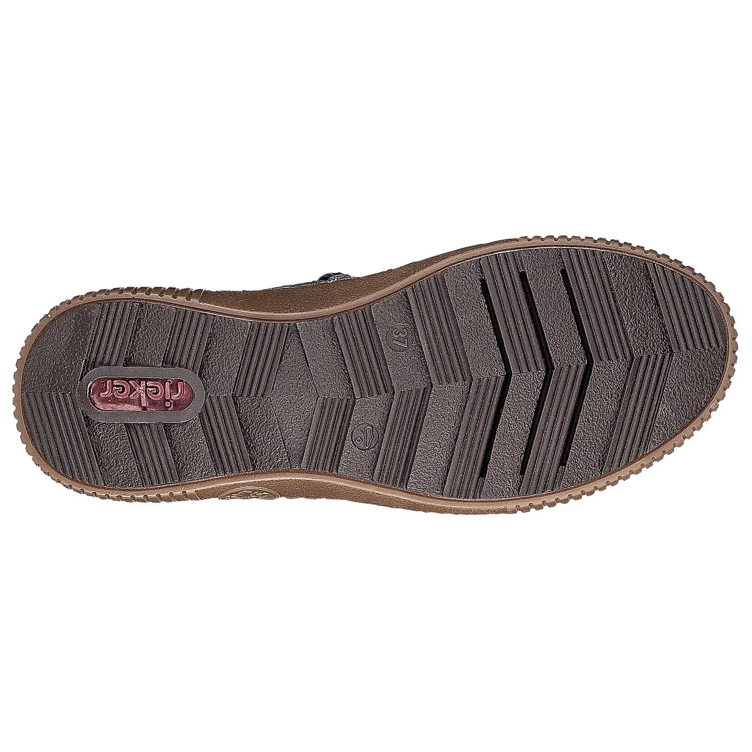 картинка Женские зимние дутики с Warmfutter Rieker, Jeans Blue от магазина Одежда+