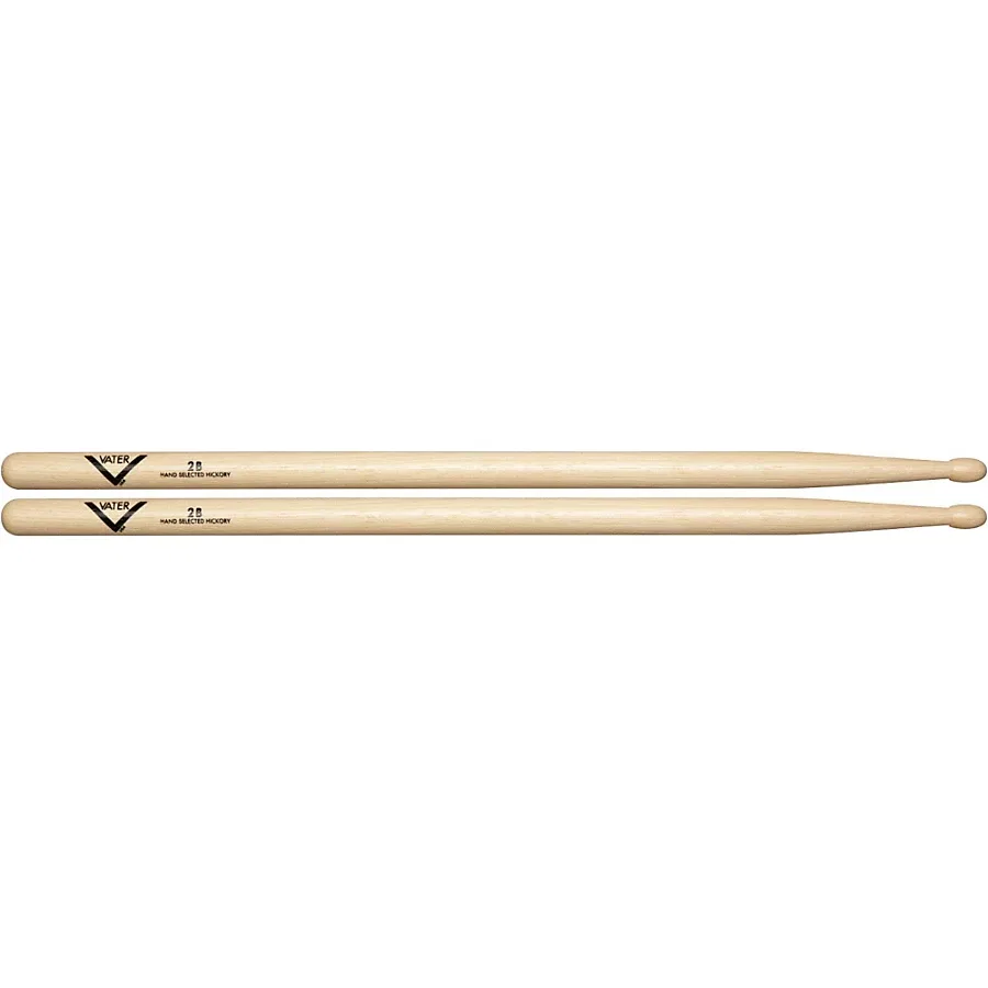 картинка Барабанные палочки 2B, Hickory, Vater, Wood от магазина Одежда+
