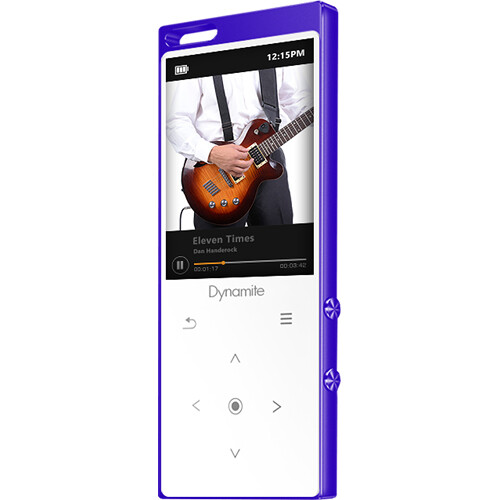 картинка Спортивный MP3-плеер Samvix Dynamite 8 ГБ (синий/белый) от магазина Одежда+