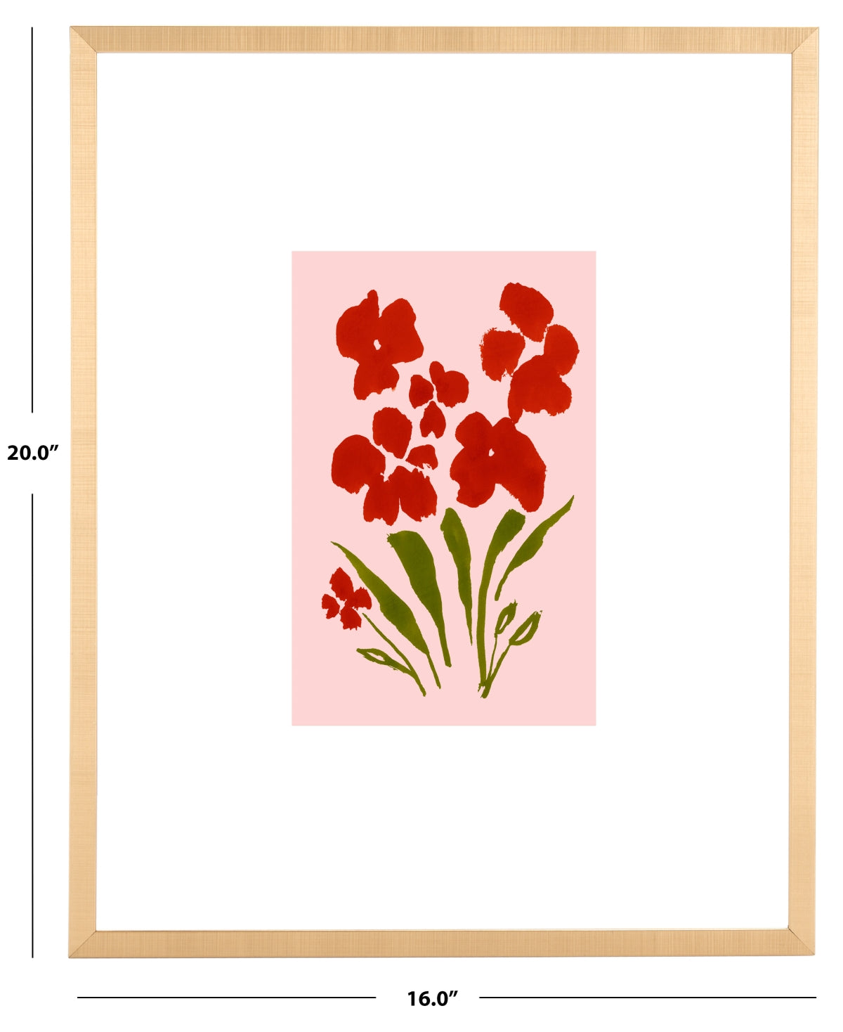 картинка Картина Safavieh Pansy Passion в рамке, розовый / малиновый от магазина Одежда+