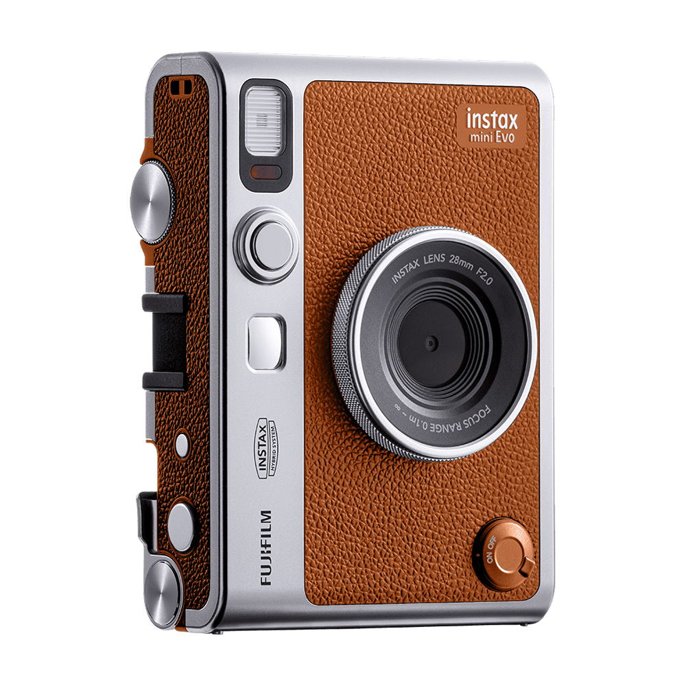 картинка Фотоаппарат Fujifilm Instax Mini EVO, коричневый/серебристый от магазина Одежда+