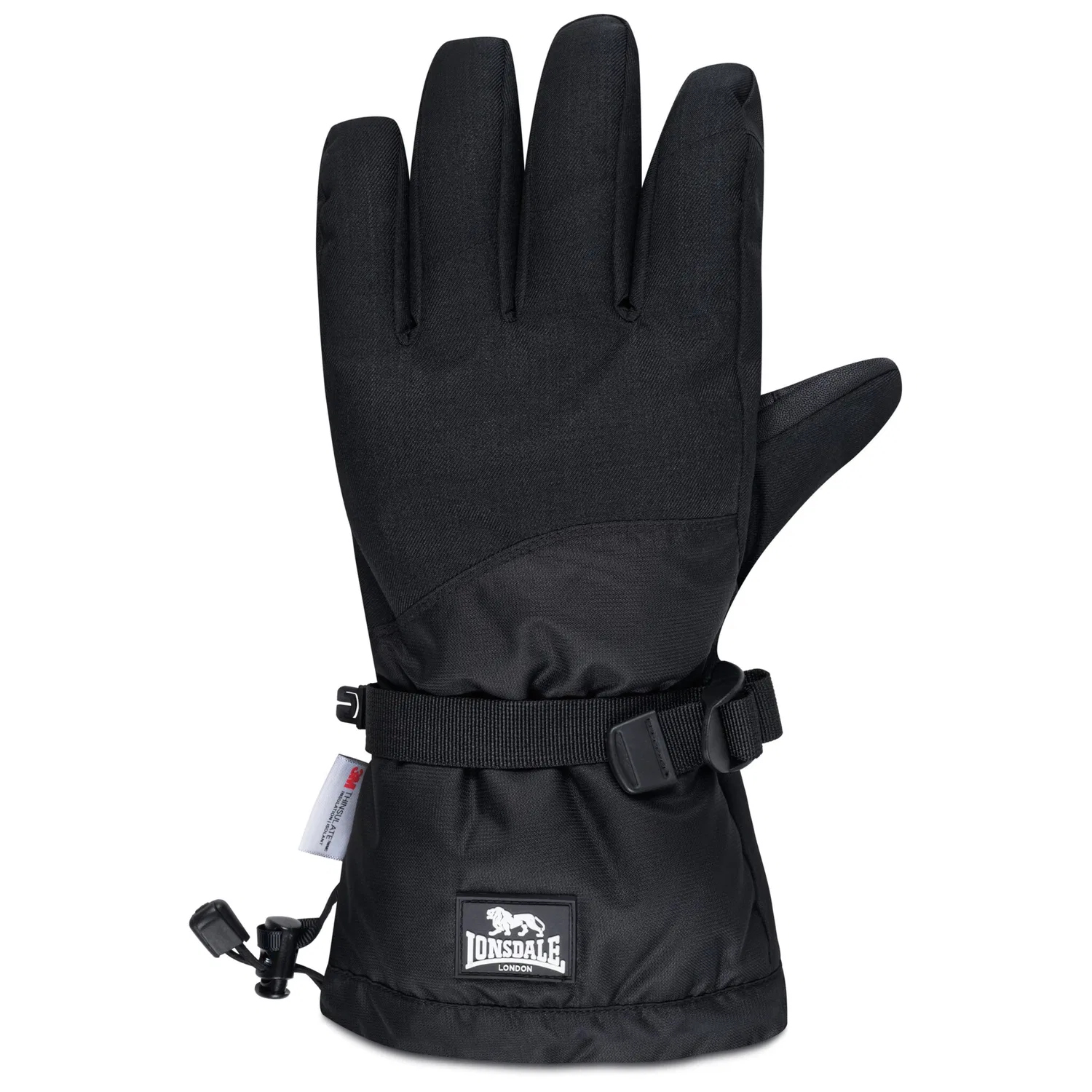 картинка Женские лыжные перчатки Ski Lonsdale, Black/White от магазина Одежда+