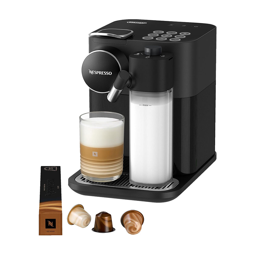 картинка Кофемашина капсульная DeLonghi Nespresso Gran Lattissima EN640.B, черный от магазина Одежда+