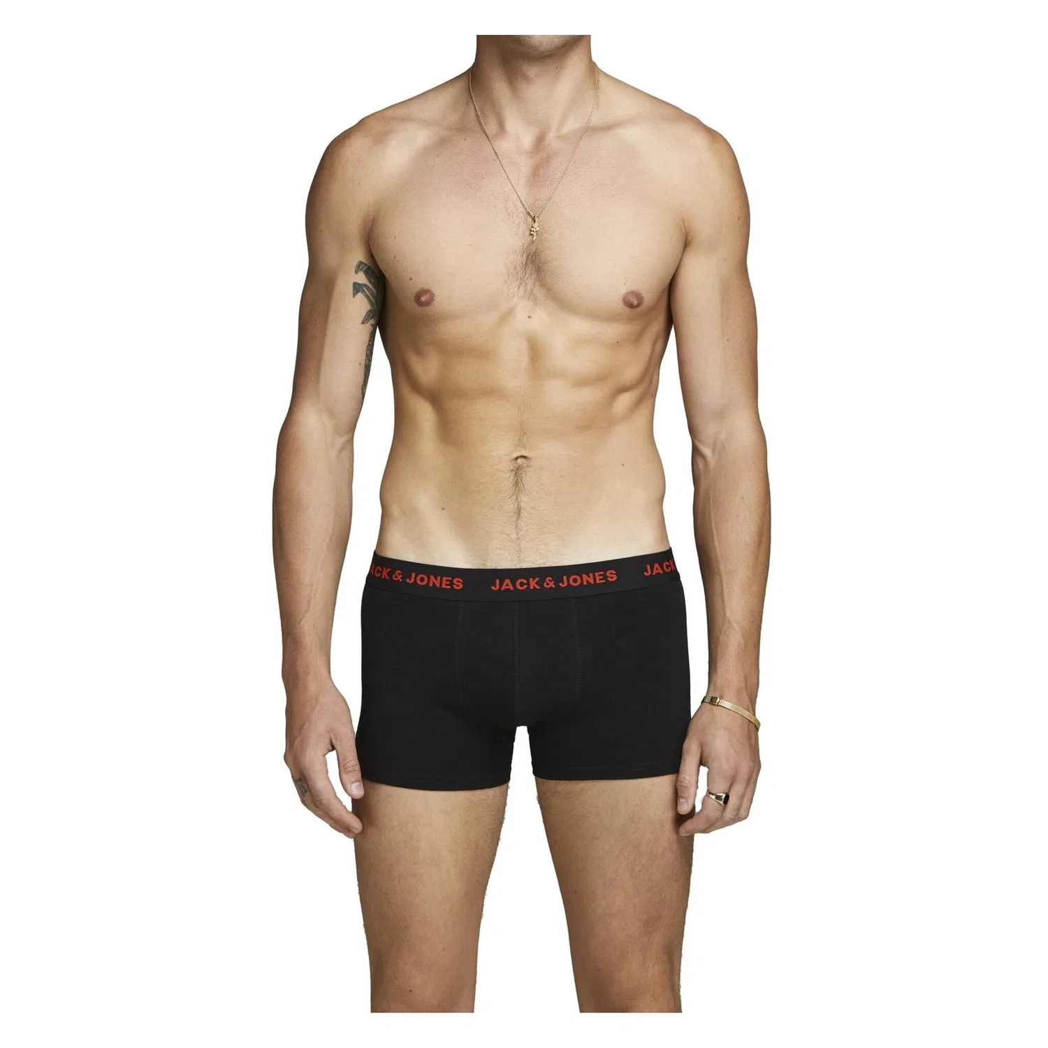 картинка Мужские боксеры классические Jack & Jones, Black от магазина Одежда+