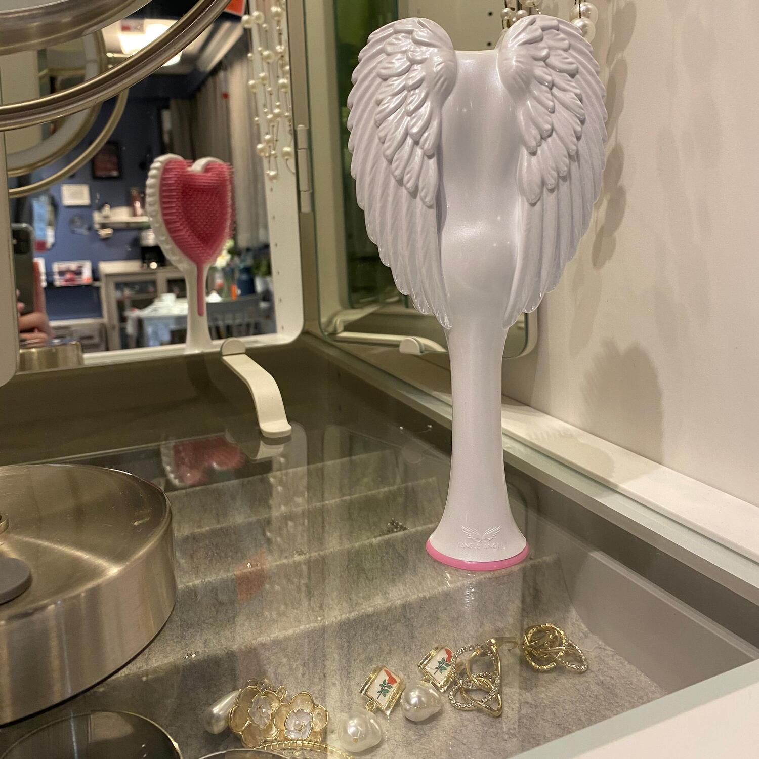 картинка Массажная расческа Tangle Angel 2.0 большая, сиреневый от магазина Одежда+