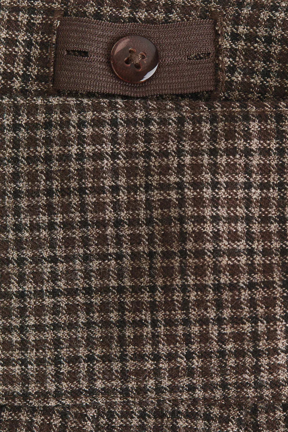 картинка Плиссированная юбка H&M, Graubraun/Kariert от магазина Одежда+