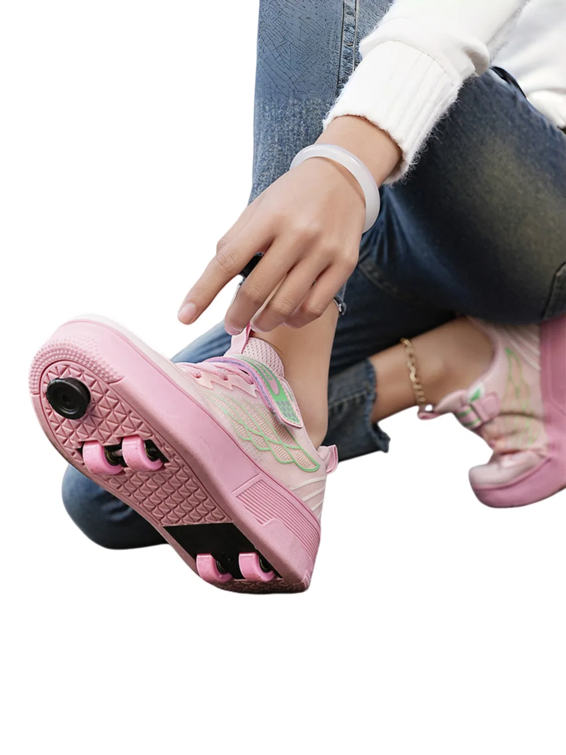 картинка Роликовые коньки и роликовые коньки Husksware, Pink от магазина Одежда+