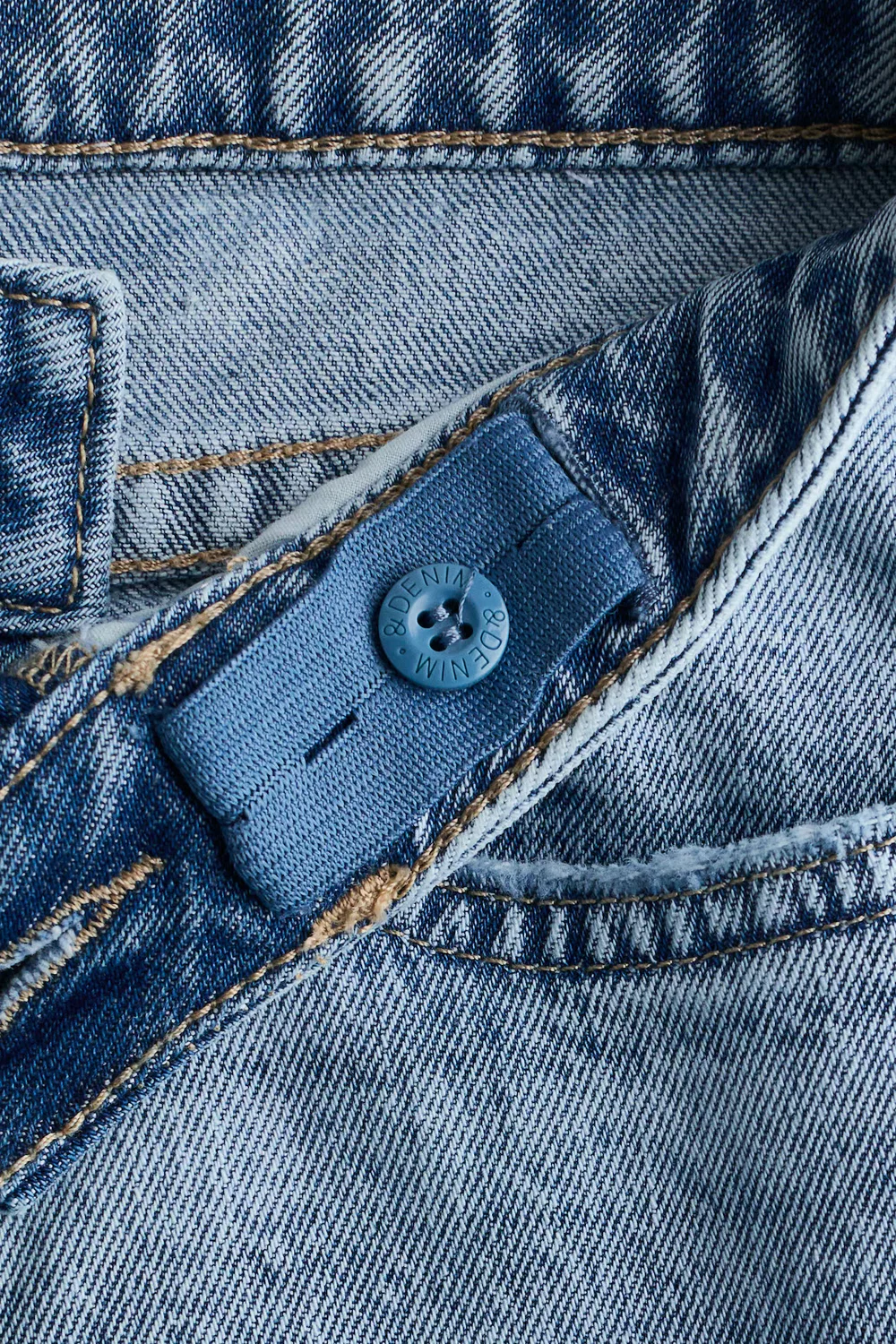 картинка Джинсы прямого кроя H&M, Helles Denimblau от магазина Одежда+