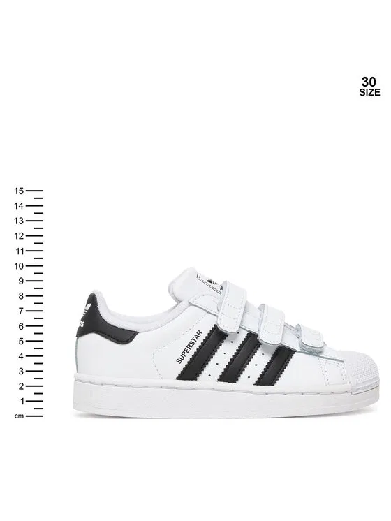 картинка Кроссовки Superstar II Comfort Closure Adidas, белый от магазина Одежда+