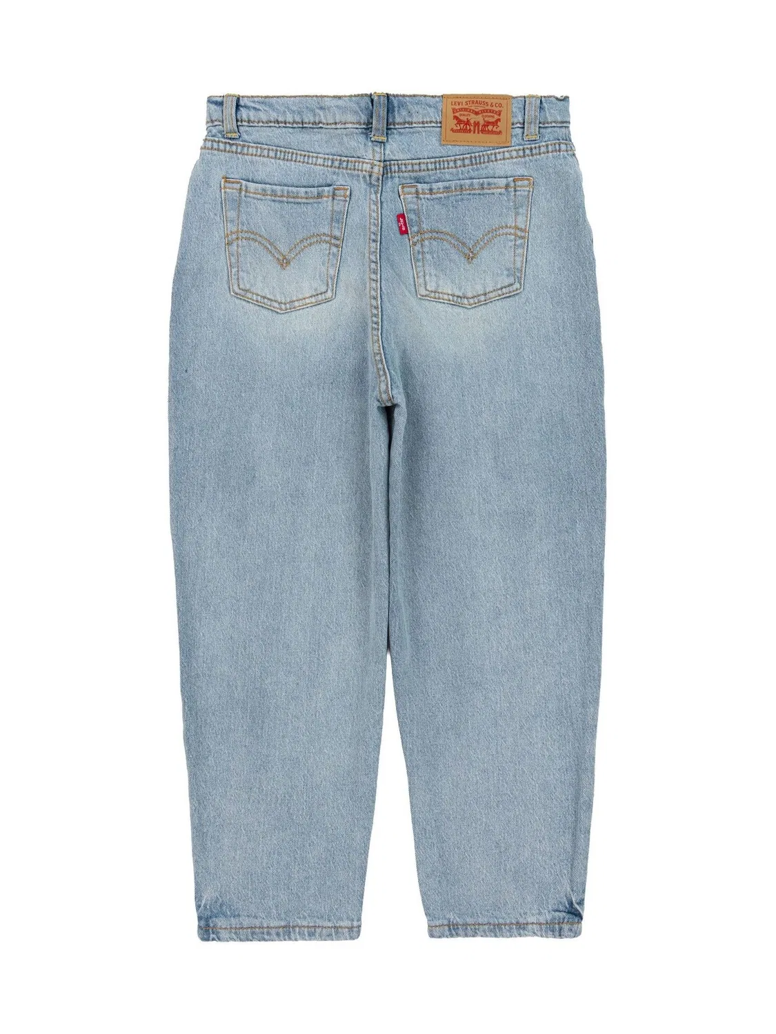 картинка Джинсы с высокой посадкой Baggy Barrel Levi's, синие от магазина Одежда+