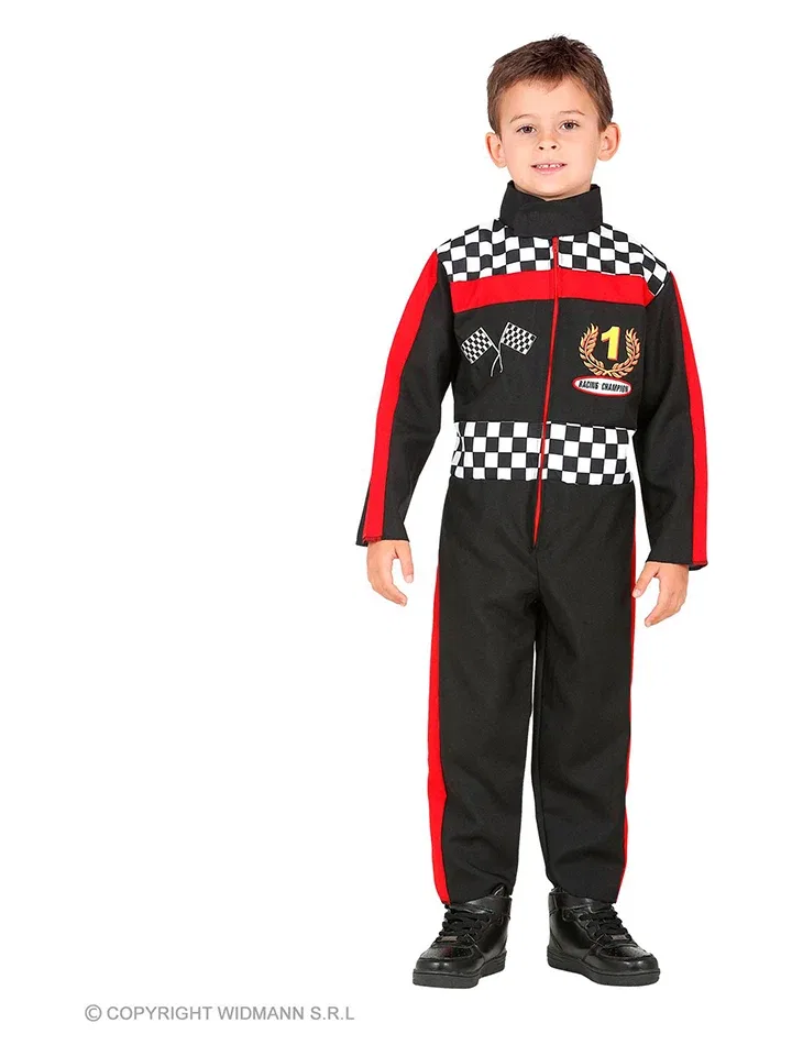 картинка Костюм Formula 1 Fahrer, Carnival Party, черный/красный от магазина Одежда+