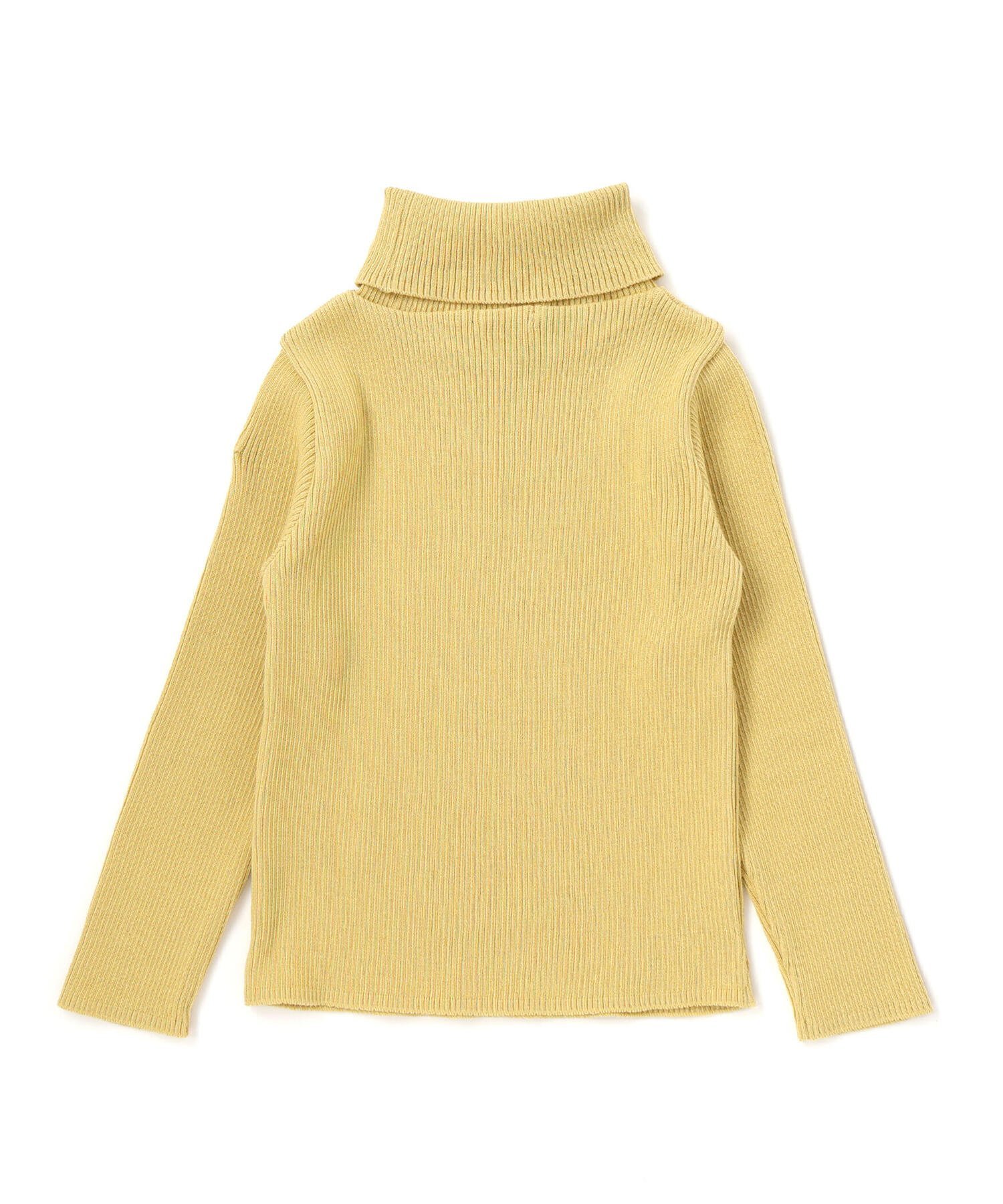 картинка Водолазка в рубчик (80–150 см) BeBe, Yellow от магазина Одежда+