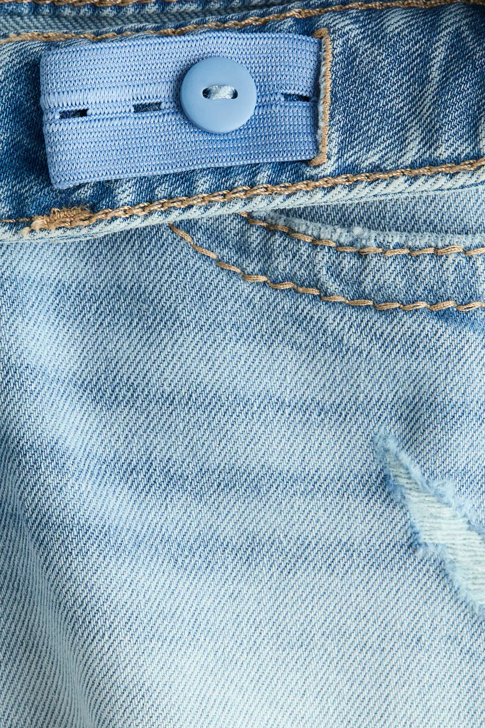 картинка Джинсовые шорты H&M, Helles Denimblau от магазина Одежда+