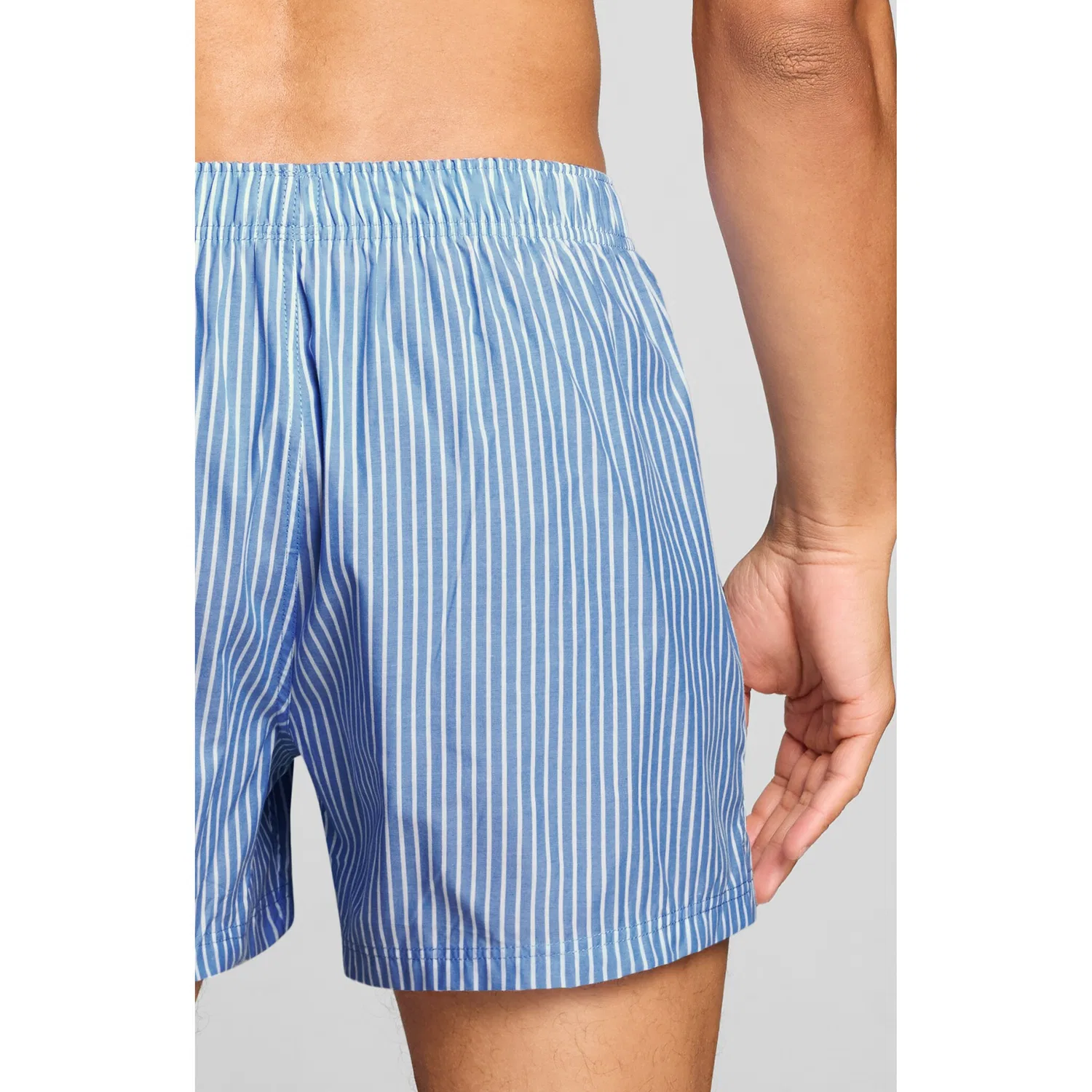 картинка Мужские боксеры с эластичным поясом Levi's, Light Blue/Navy от магазина Одежда+