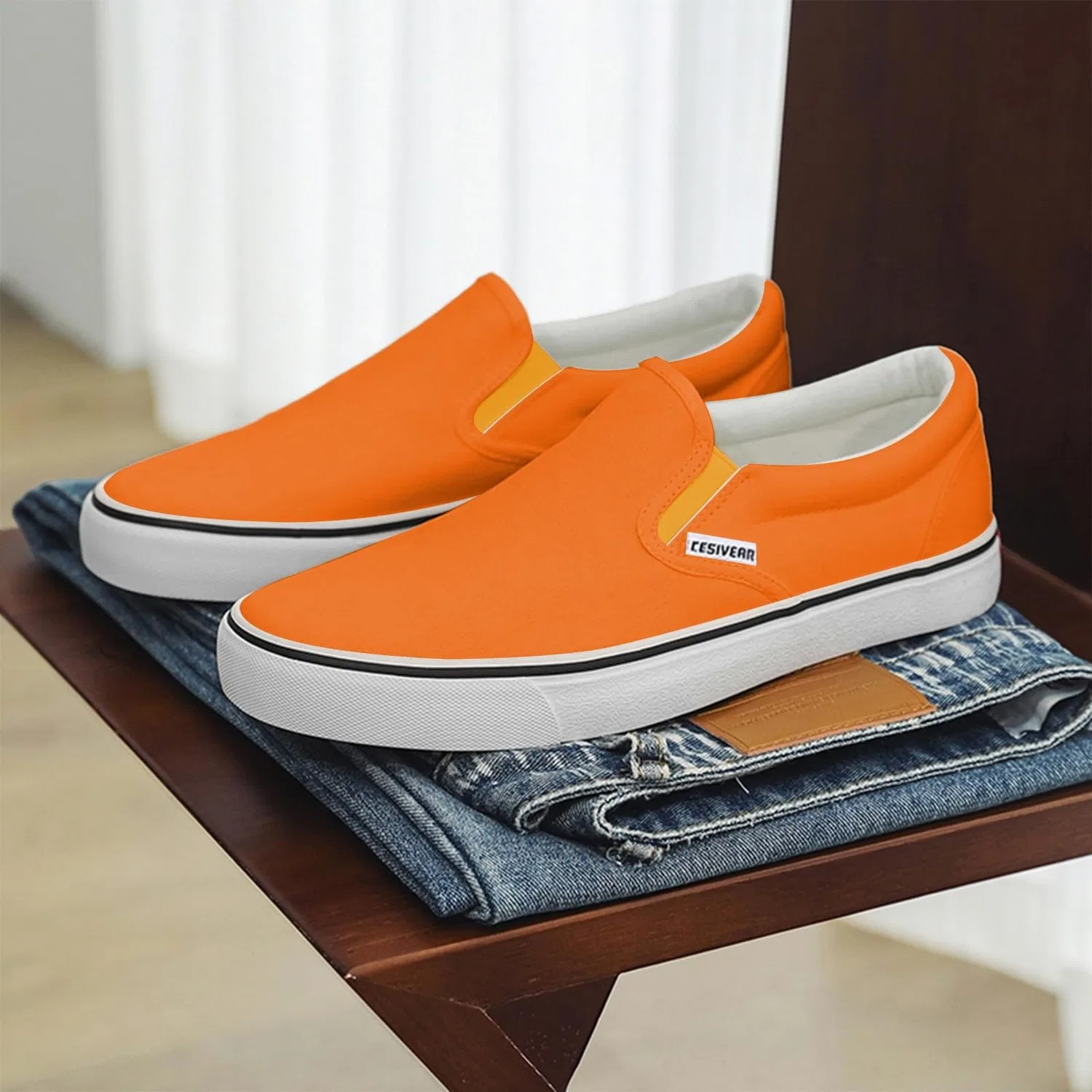 картинка Женские эспадрильи дышащие, Orange от магазина Одежда+