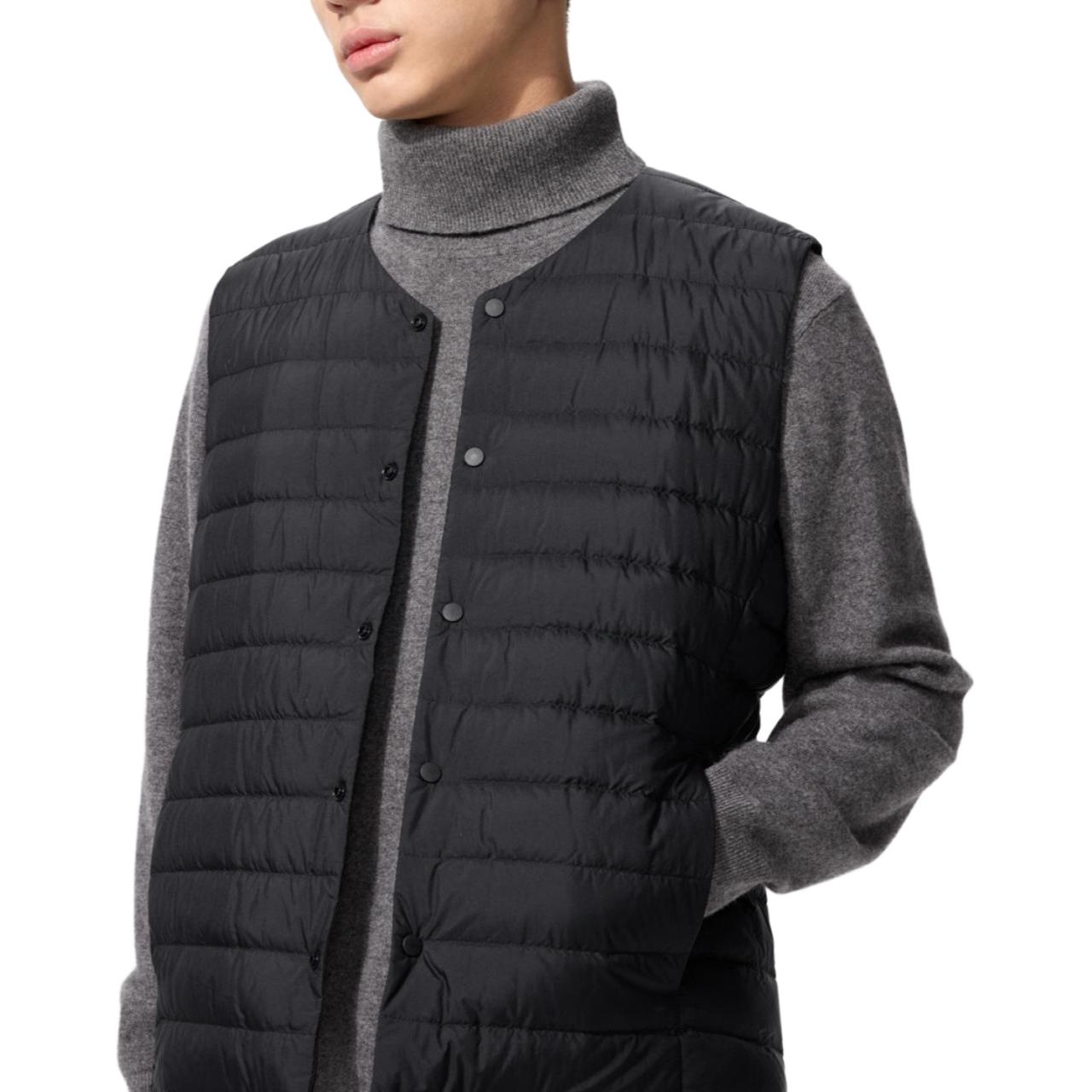 картинка Жилет Uniqlo Unisex Crew Neck, 09 черный от магазина Одежда+