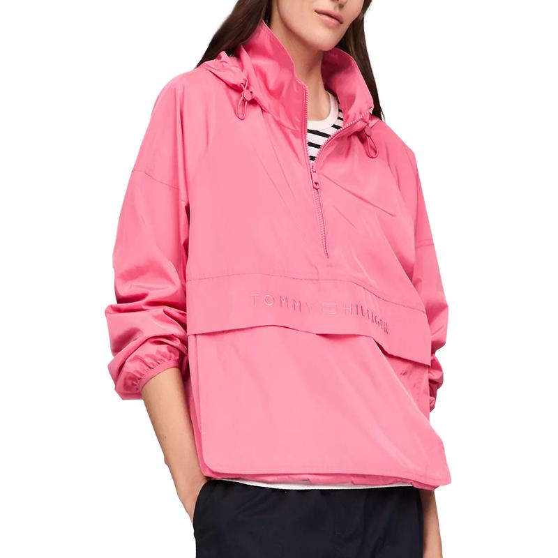 картинка Tommy Hilfiger Ветровка женская розовая, Pink от магазина Одежда+