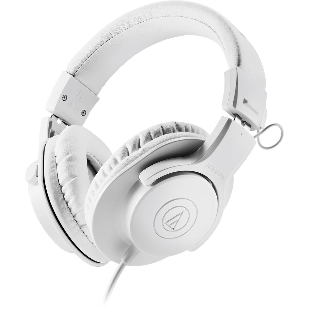 картинка Закрытые мониторные наушники Audio-Technica ATH-M20x (белые) от магазина Одежда+