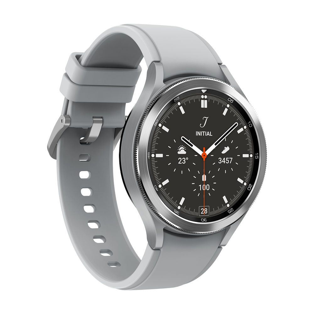 картинка Умные часы Samsung Galaxy Watch 4 Classic, 46мм, серебристый от магазина Одежда+