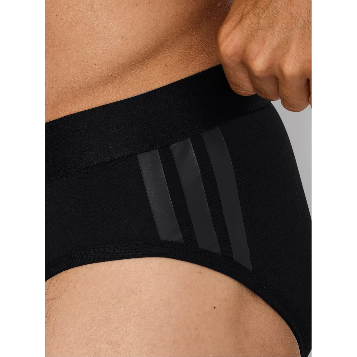 картинка Мужские слипы 2 шт., Active Flex Cotton Adidas, Black от магазина Одежда+