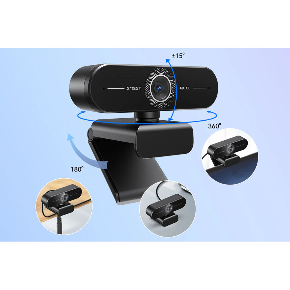 картинка Веб-камера EMEET SmartCam C60E 4K Webcam EMC6EU-LD от магазина Одежда+