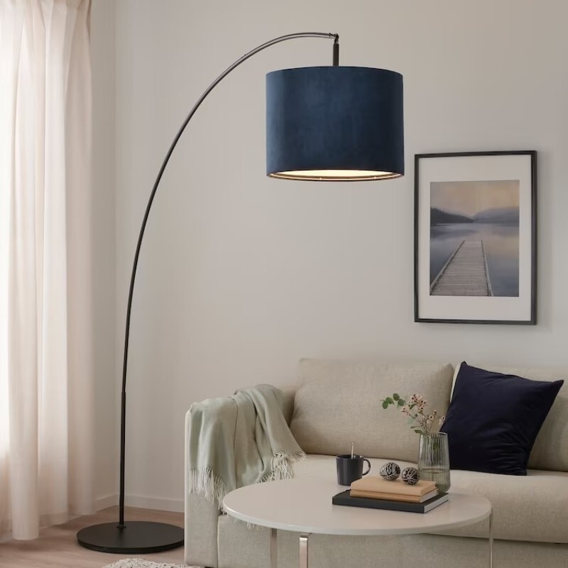 картинка Абажур Ikea Molnskikt, 42 см, темно-синий от магазина Одежда+