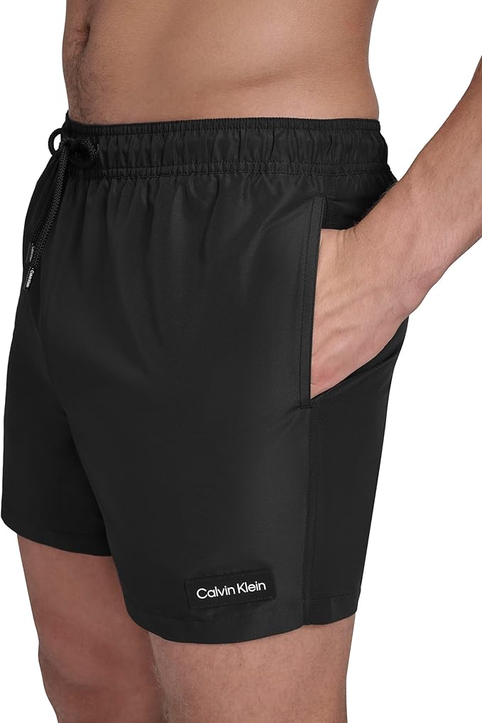 картинка Плавательные шорты Calvin Klein Volley Quick Dry Lightweight, черный от магазина Одежда+