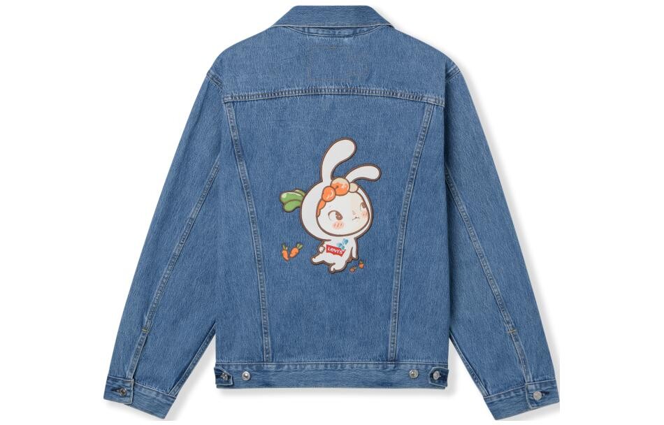 картинка Мужская джинсовая куртка Levi's, цвет Blue от магазина Одежда+