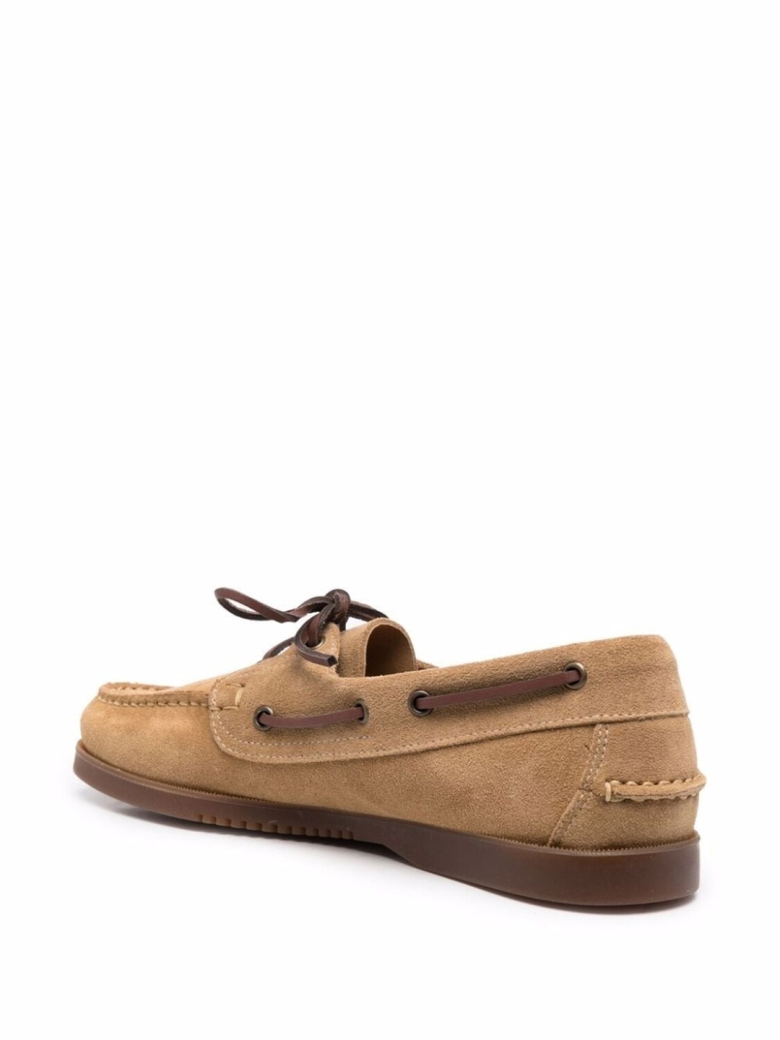 картинка Топсайдеры Paraboot из замши, коричневые от магазина Одежда+