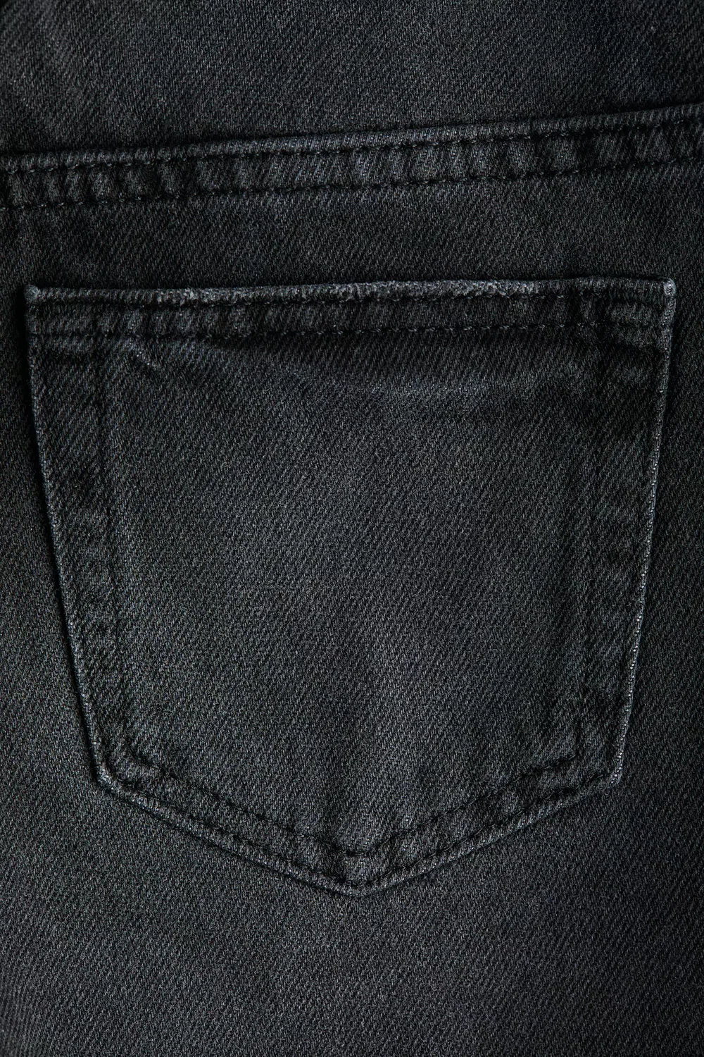 картинка Джинсовые шорты свободного кроя H&M, Denimschwarz от магазина Одежда+