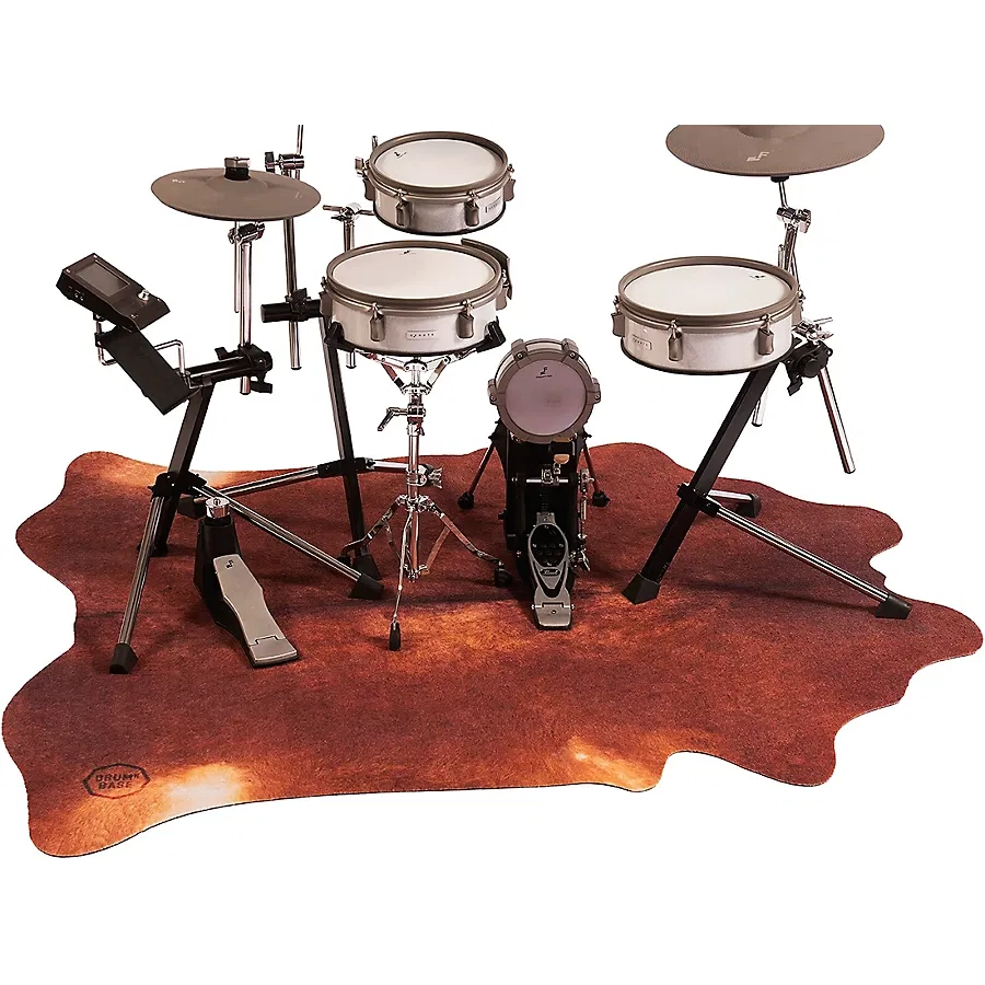 картинка Коврик для барабанной установки DRUMnBASE Betsy Red Brown от магазина Одежда+