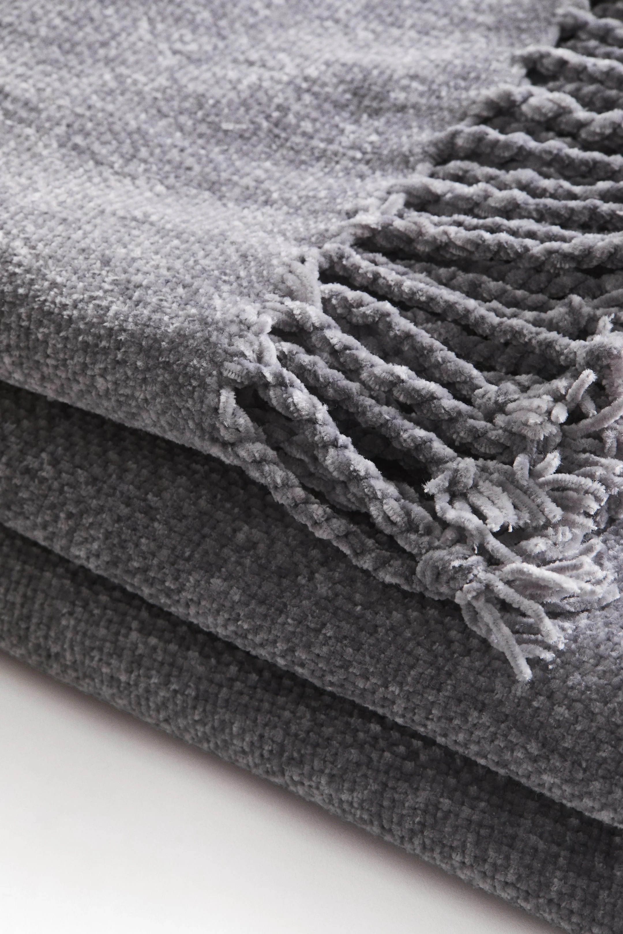 картинка Покрывало H&M Shawl, 130x170 см, серый от магазина Одежда+