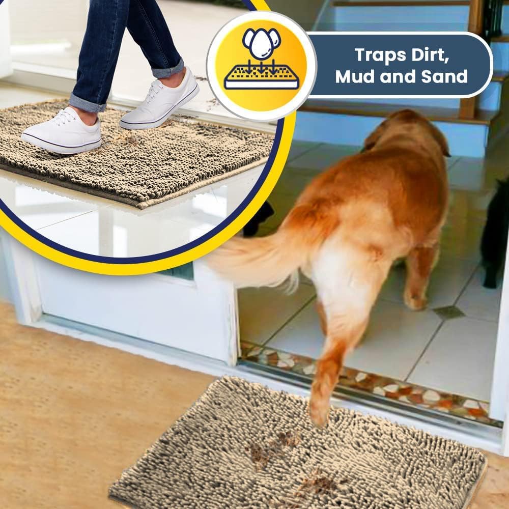картинка Коврик универсальный Muddy Mat, 122х153 см, бежевый от магазина Одежда+