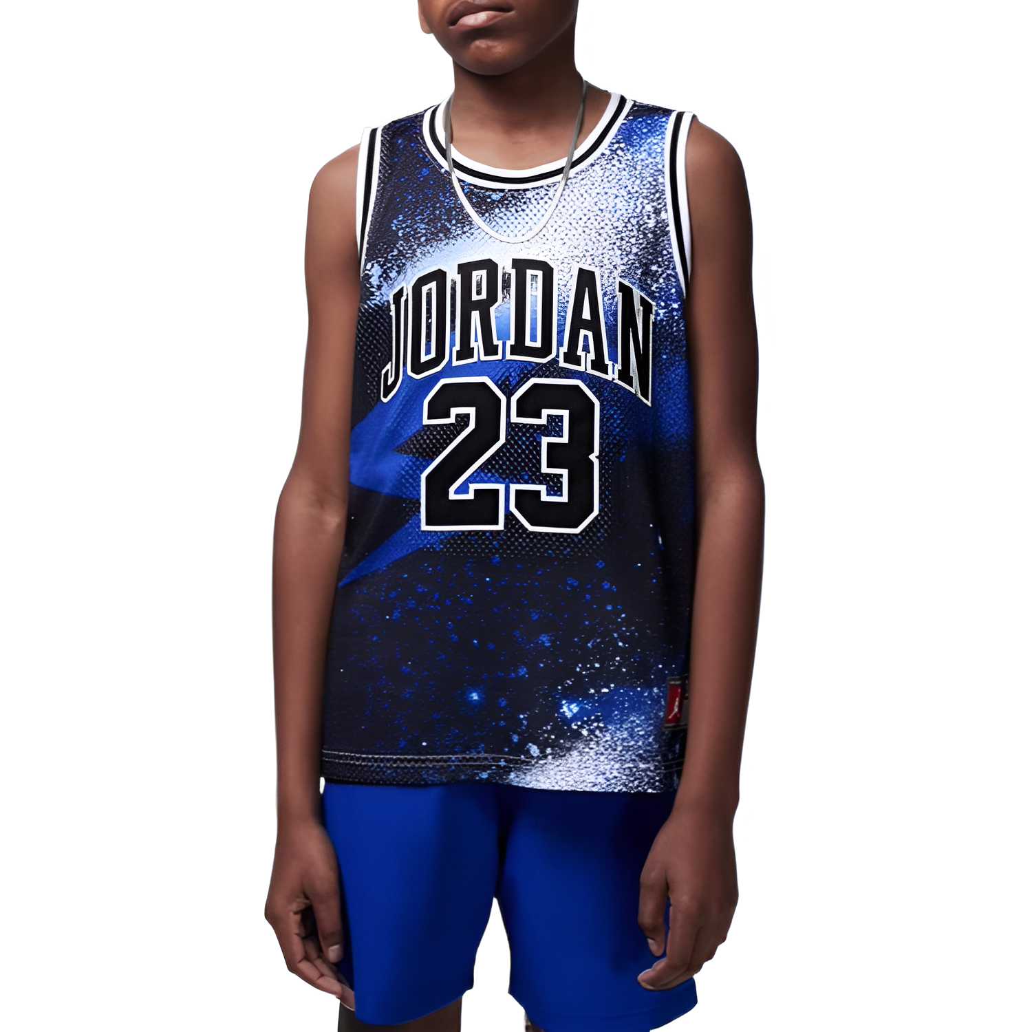 картинка Топ/камисоль детский Jordan, черный/синий от магазина Одежда+