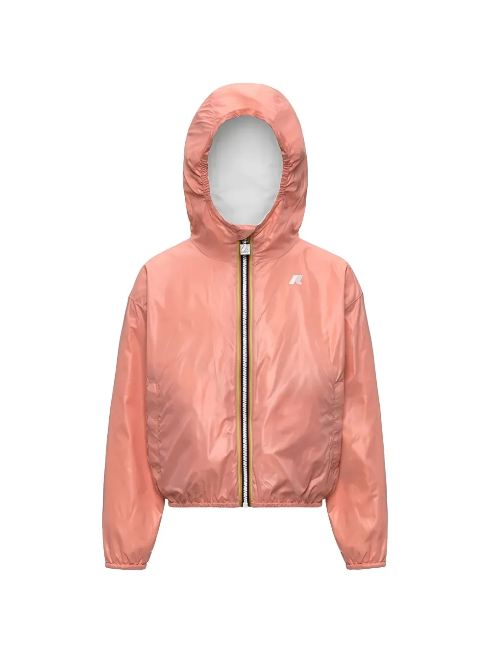 картинка Толстовка на молнии с капюшоном K Way Kids, белый от магазина Одежда+