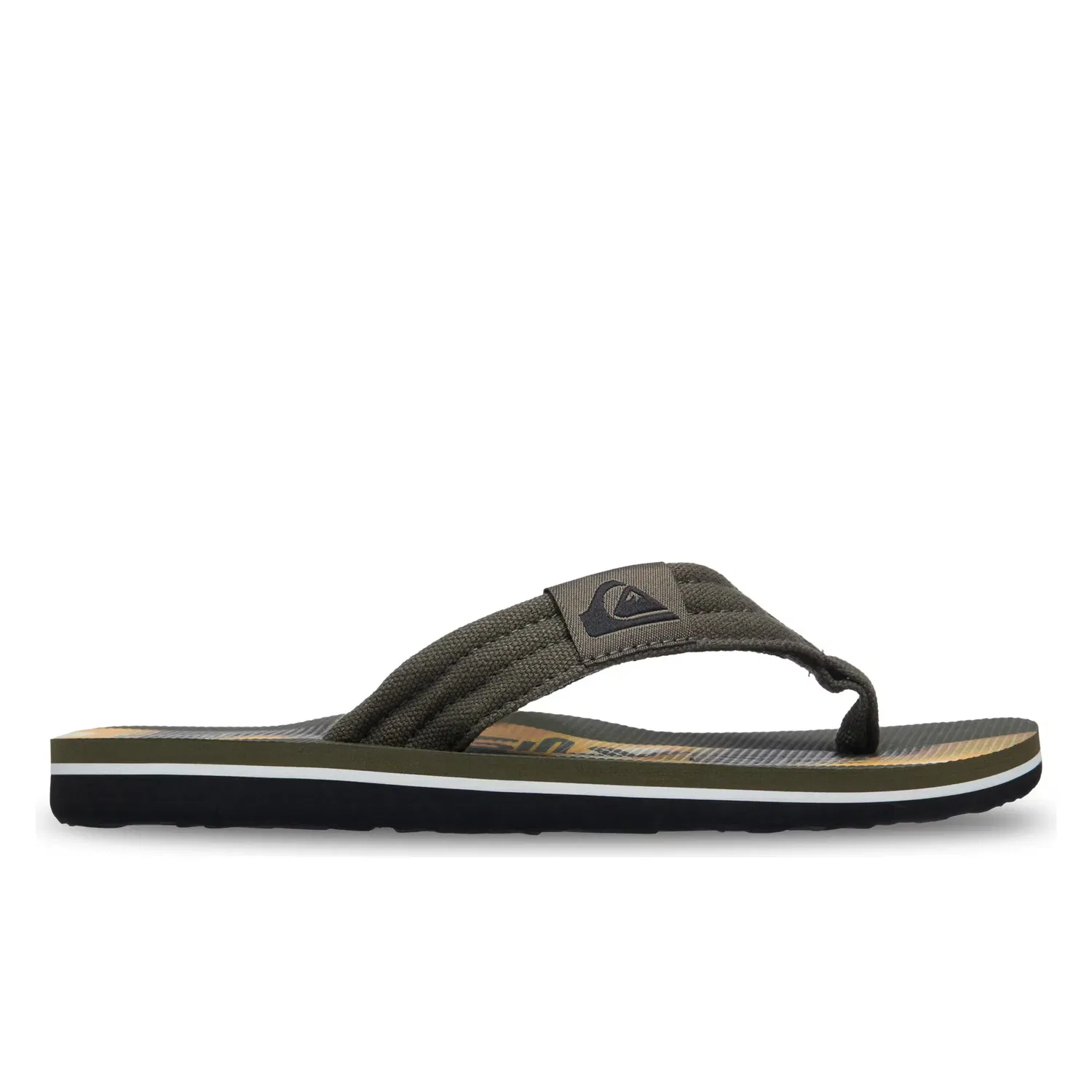 картинка Детские шлепанцы для мальчиков Molokai Layback Quiksilver, Kaki от магазина Одежда+