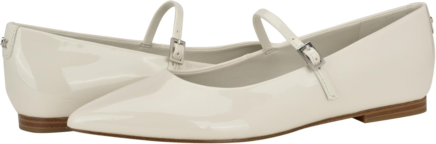 картинка Женские балетки Calvin Klein Kamryn, Ivory Patent 150 от магазина Одежда+