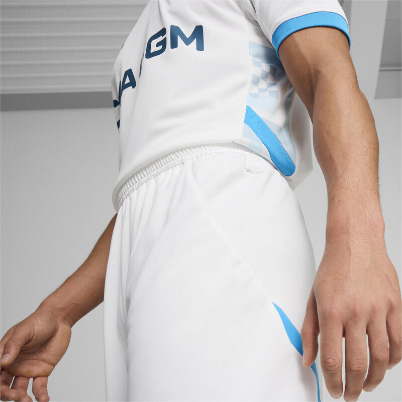 картинка Футбольные шорты Puma, цвет weiss/blau от магазина Одежда+