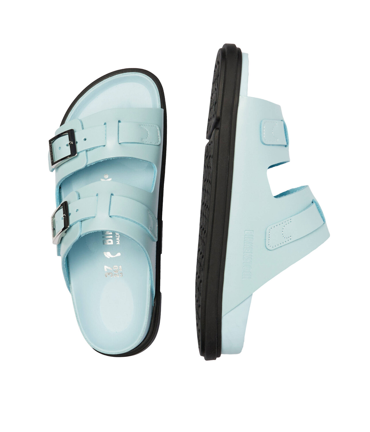 картинка Шлепанцы Birkenstock ST BARTHS, небесно-голубой от магазина Одежда+