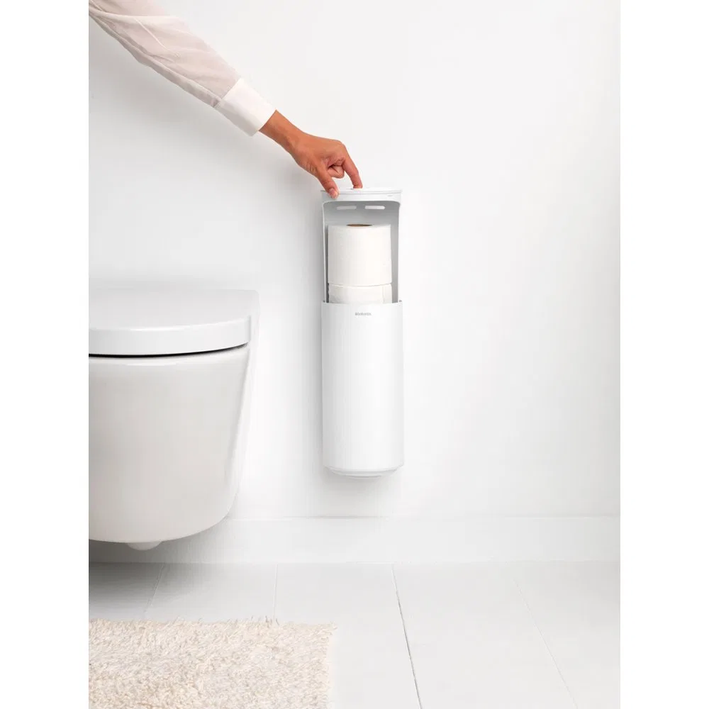картинка Держатель для туалетной бумаги Brabantia, Белый от магазина Одежда+