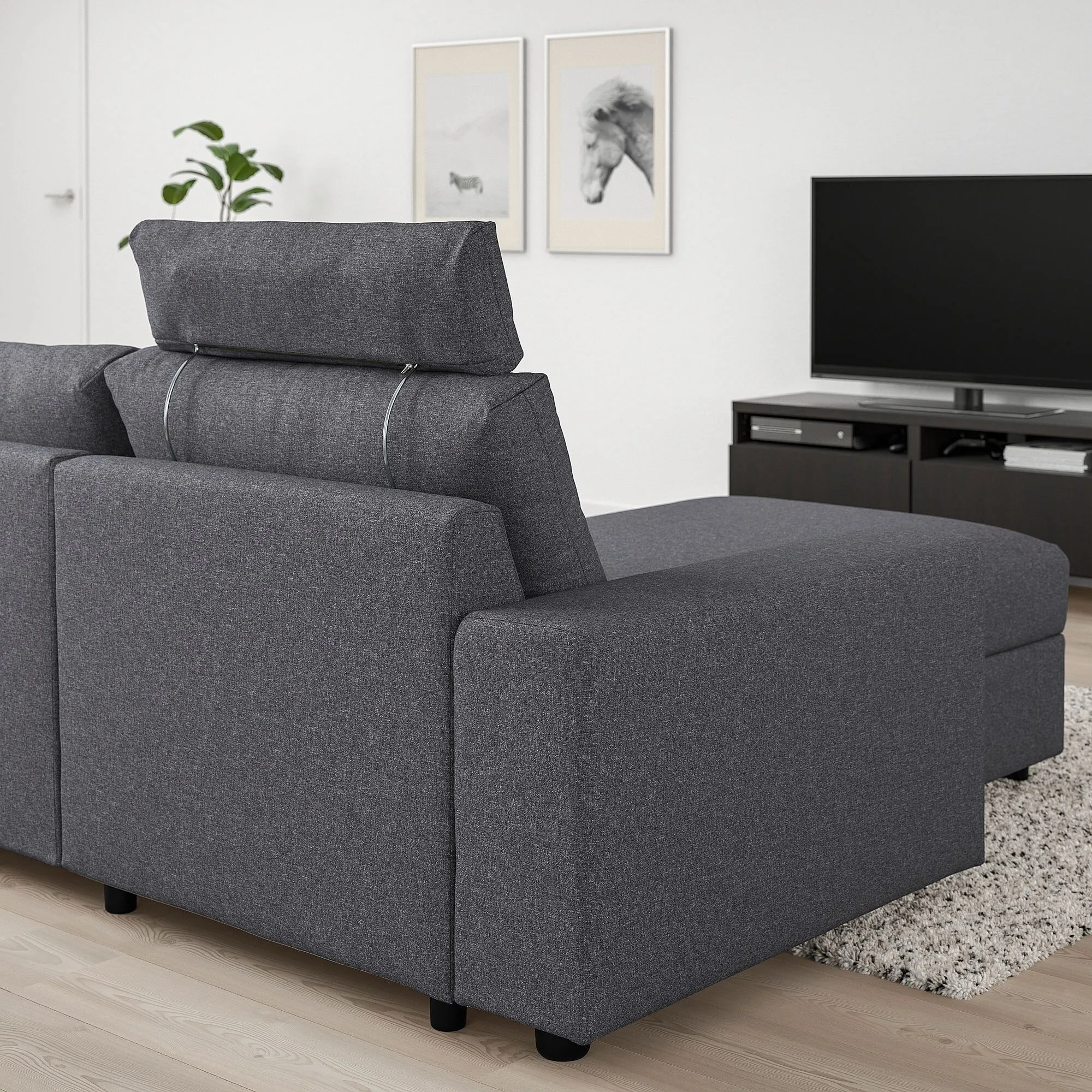 картинка Подголовник IKEA VIMLE, средне-серый от магазина Одежда+