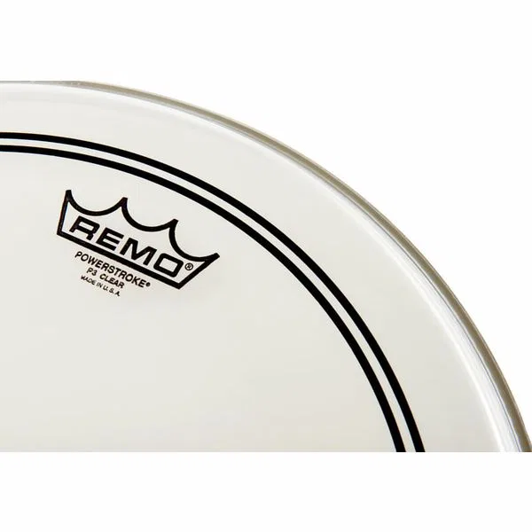 картинка Пластик для тома 15", Powerstroke 3, прозрачный, Remo, Transparent от магазина Одежда+
