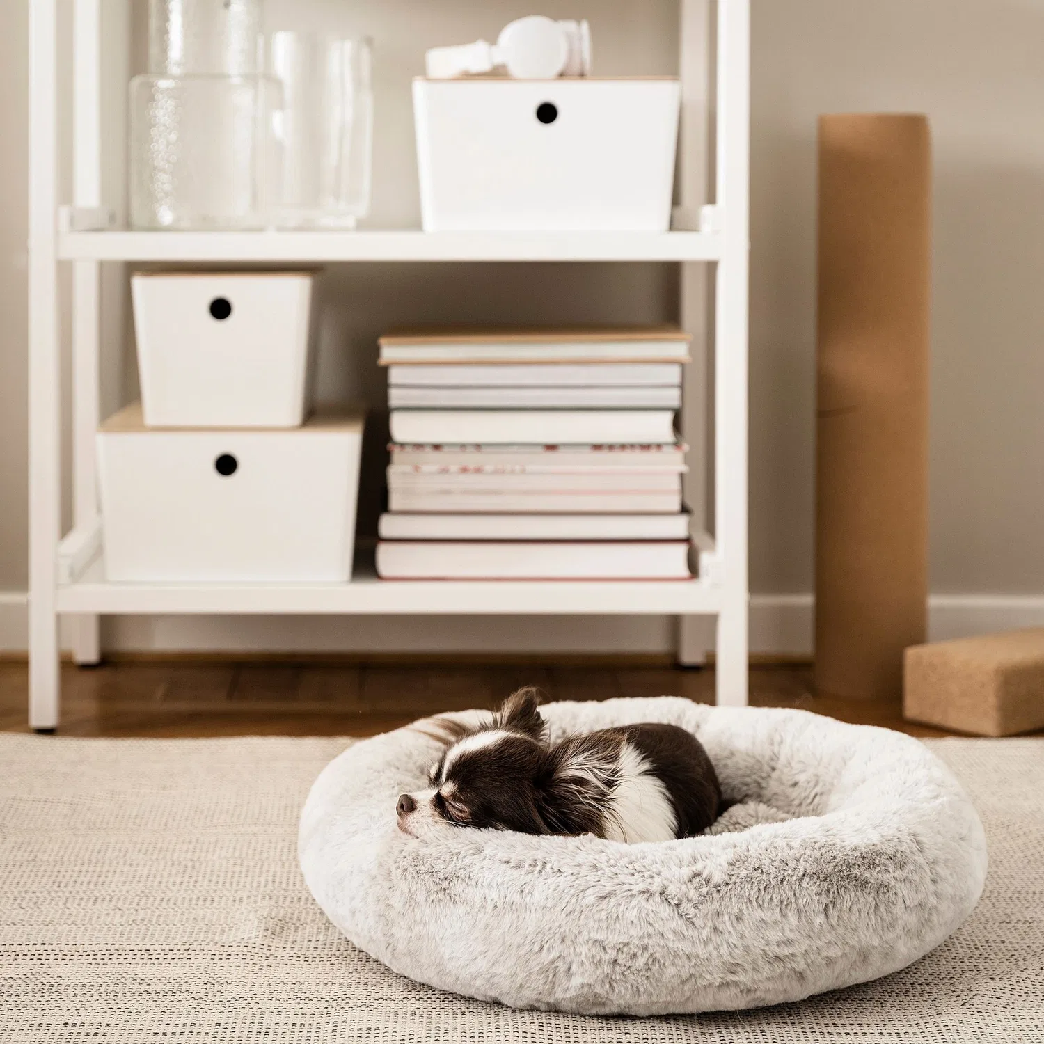 картинка IKEA Utsadd Лежанка для животных, светло-серая, 45x10 см от магазина Одежда+