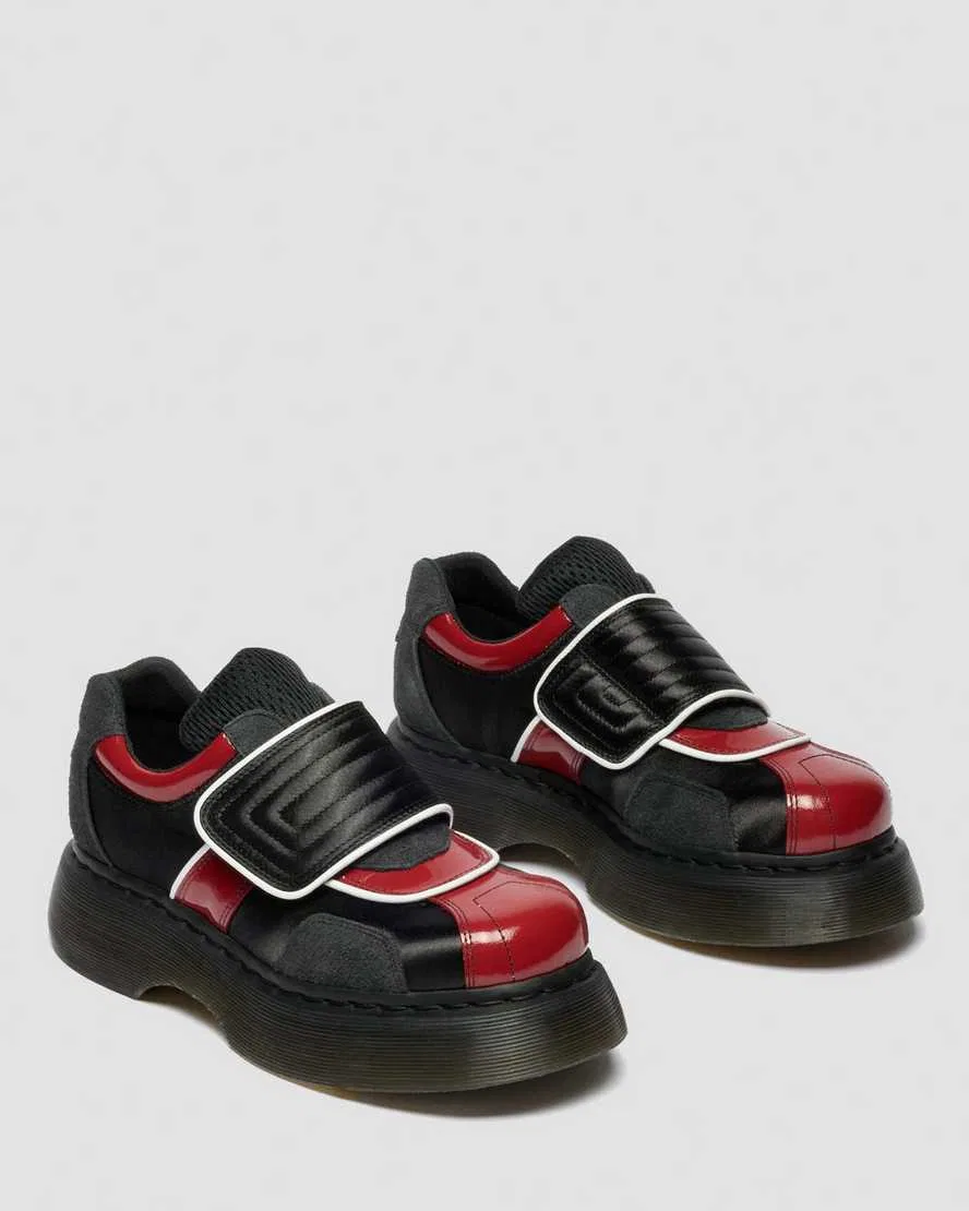 картинка Кроссовки Dr Martens Buzz Strap, смешанные материалы, черный от магазина Одежда+