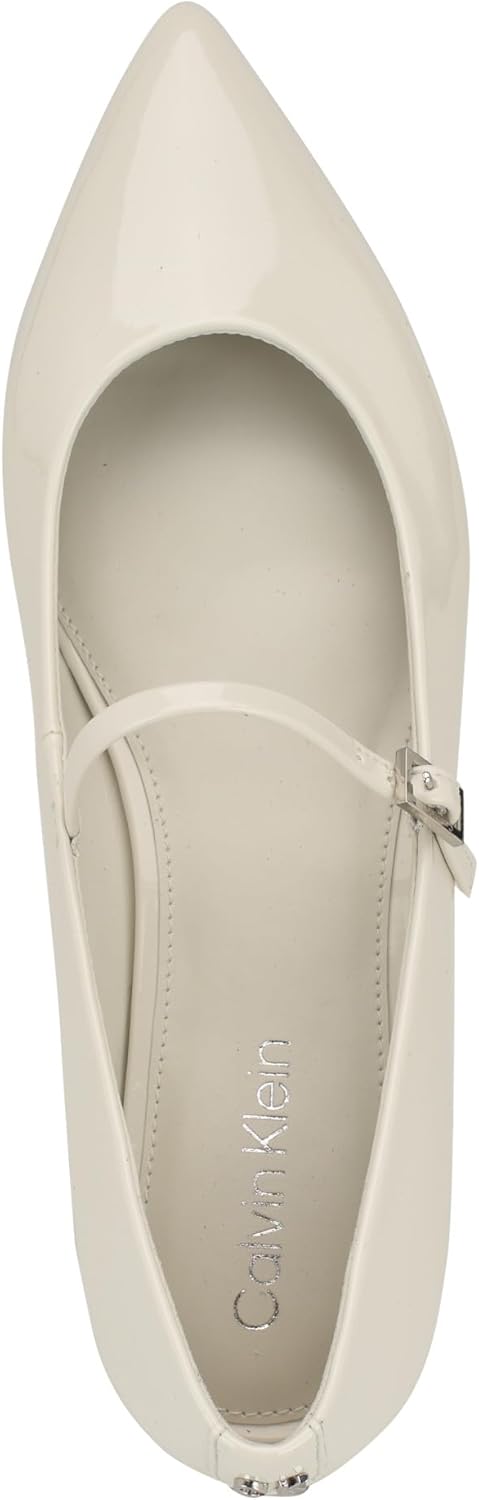 картинка Женские балетки Calvin Klein Kamryn, Ivory Patent 150 от магазина Одежда+
