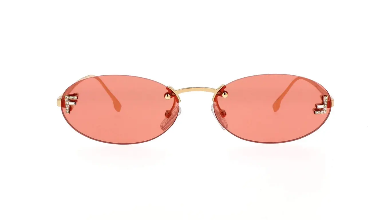 картинка Солнцезащитные очки Fendi FE4075US, розовый от магазина Одежда+