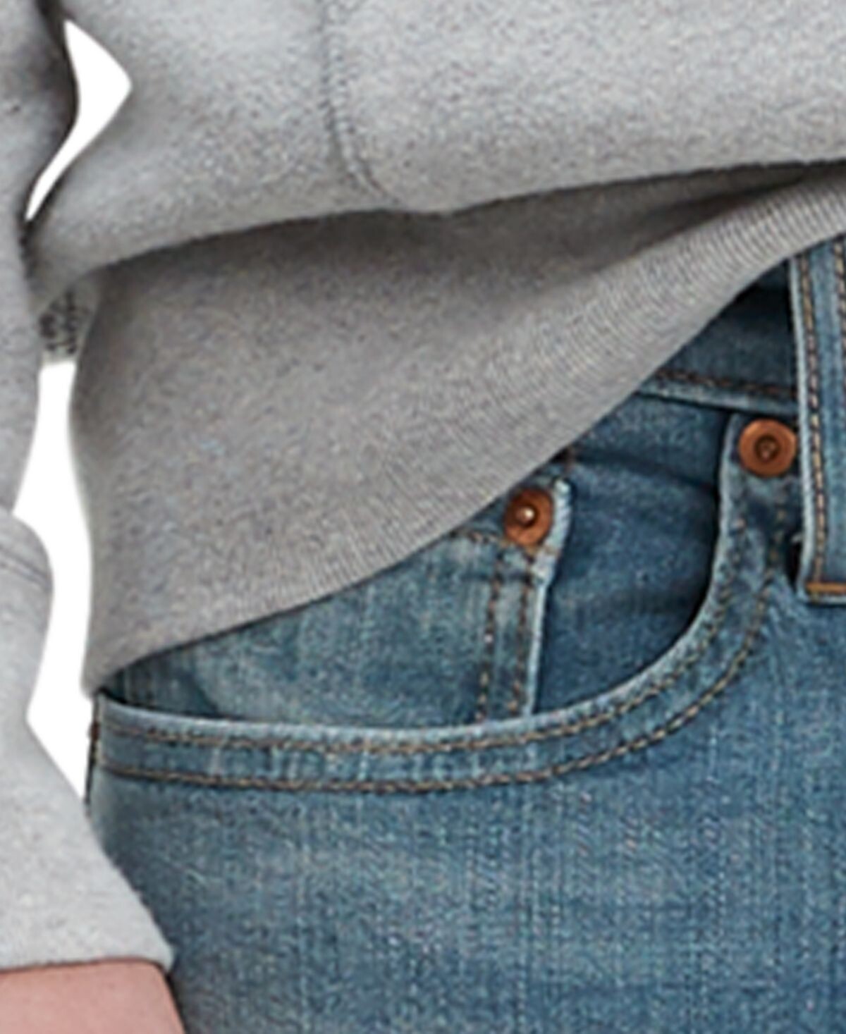 картинка Джинсы Levi’s 514 Flex Straight-Fit, чистый синий от магазина Одежда+