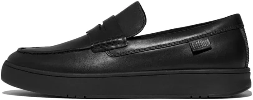 картинка Мужские кожаные лоферы Fitflop Rally, Black от магазина Одежда+