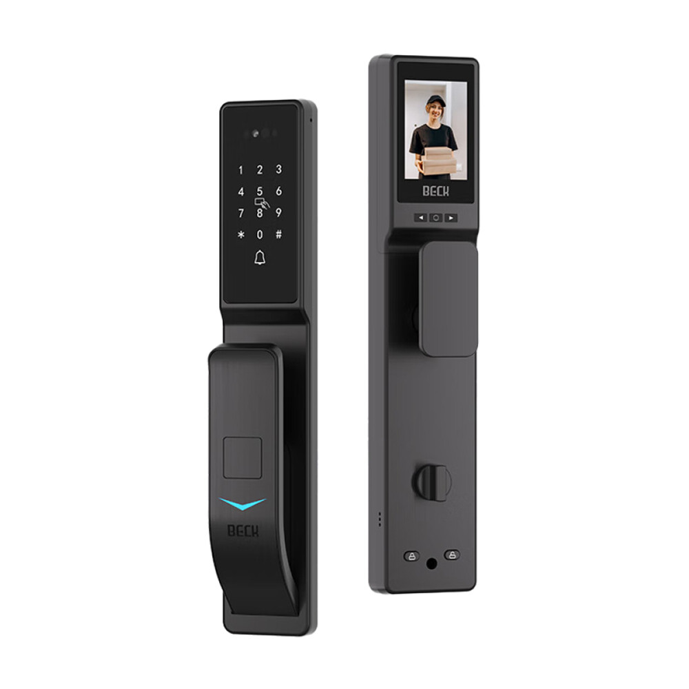 картинка Электронный замок BECK V6P, биометрический, черный от магазина Одежда+